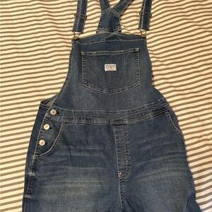 Wallflower Blue Denim Jumpsuit Adjustable Bib Front